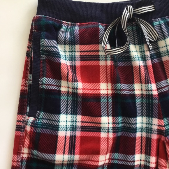 Nautica Women’s 2 Piece Fleece Pajama’s Plaid Size S - Picture 6 of 12